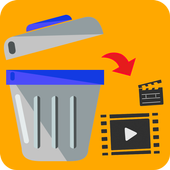 استرجاع فيديوهات المحذوفة حقيقي أيقونة