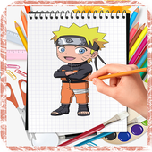 How To Draw Naruto  step by Step icon