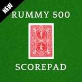 Rummy 500 Scorepad