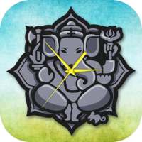 Ganesh Clock Live Wallpaper on 9Apps