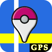 joystick pokemon go - fly gps icon