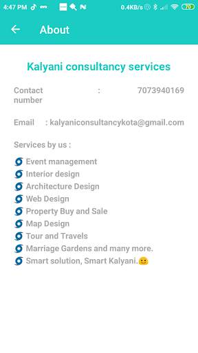 Kalyani screenshot 1