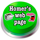 Homer's Web Page Button icon