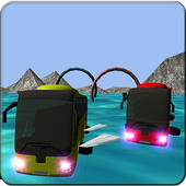 super bus water surfer icon