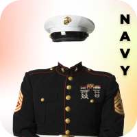 Navy Photo Suit Editor on 9Apps