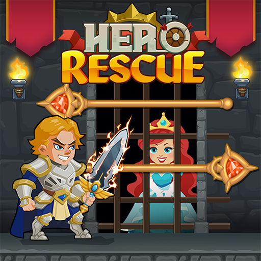 Hero Rescue : Pin Pull - Pull The Pin Puzzle icon