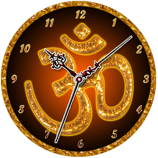 Om Clock icon