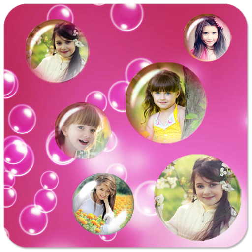 Photo Bubble Collage أيقونة