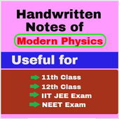 Notes of Modern Physics for NEET and IIT JEE icon