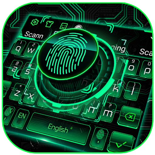 Fingerprint Scanner Keyboard icon