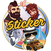 10 Sticker Pack for Whatsapp : WAStickerApps иконка