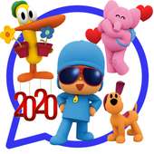 Stickers Pocoyo for Whatsapp–WAStickerApps 2020