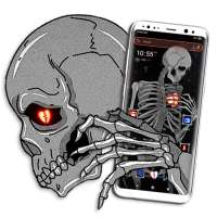 Broken Heart Skeleton Launcher Theme on 9Apps