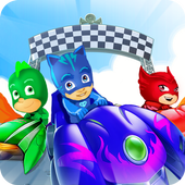 PJ Rush: Heroes Mask Kart Racing icon