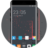 Abstract theme art design space interstellar icon