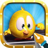 How To Draw Funny Chicky