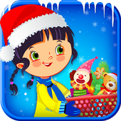 Supermarket Christmas Girl icon