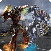 Real Robot Street Fight 3D icon