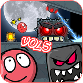 Red Hero 4 : Bounce Ball Vol3 icon