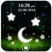 Fireflies Stars Lock Screen on 9Apps