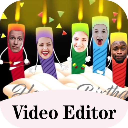 Funny Birthday Video Maker - Add face to video icon