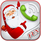 Santa Talking Phone Call icon