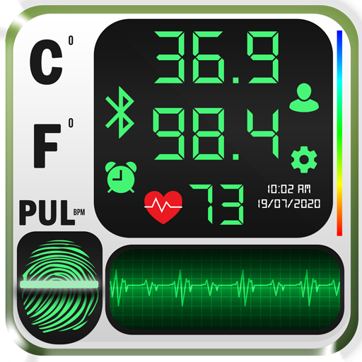 Body Temperature Thermometer: Fever App Logs Diary icon