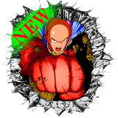 one super man  punch  hero aventure icon