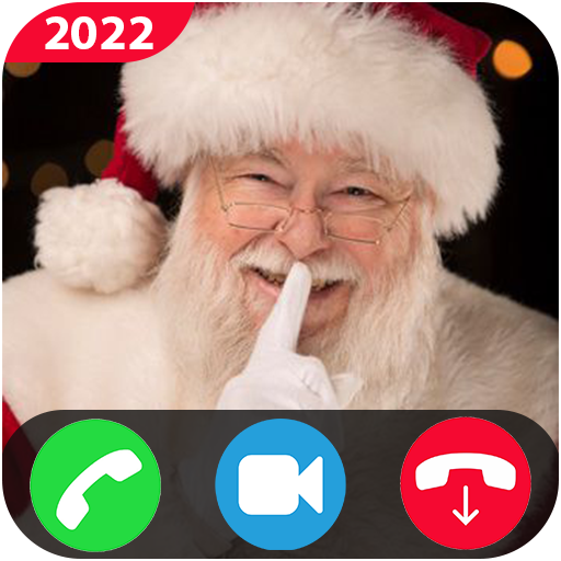 Real Video Call From Santa Claus icon