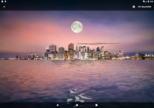 Moon Over Water Live Wallpaper screenshot 21