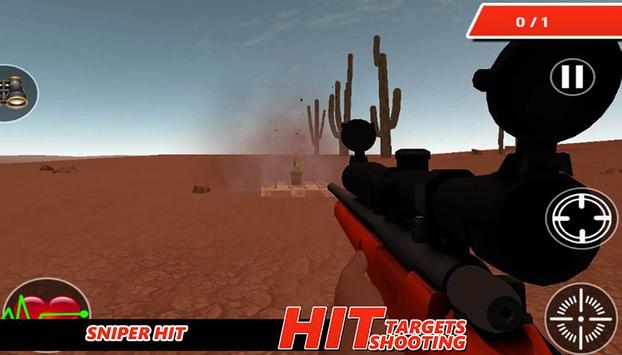 Sniper Hit Shooting Gun Games 3D screenshot 1
