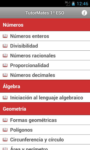 TutorMates Mobile 1ESO screenshot 1