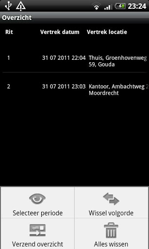 Kilometer Registratie LITE screenshot 7