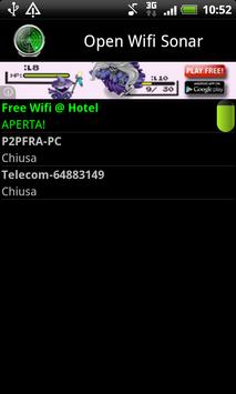 Open Wifi Sonar screenshot 1