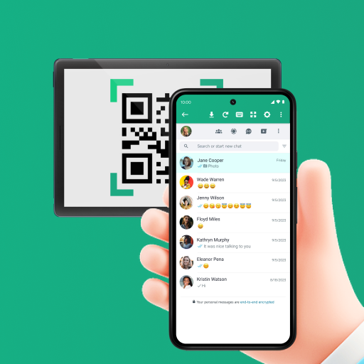Dual Chat - 2Space WA Web icon