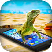 Lizard in Phone Prank icon