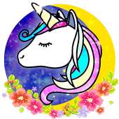 Flower Unicorn Galaxy on 9Apps