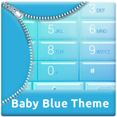 ikon Baby Blue Dialer Theme