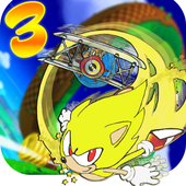 Super Sonic 3 &amp; DarkNight Shadow Smash Platformer icon