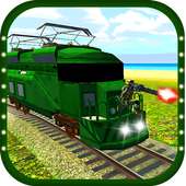 Gunship Bullet Train Battle 3D