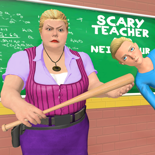 Scary Evil Teacher 3d game: Creepy, Spooky game icon