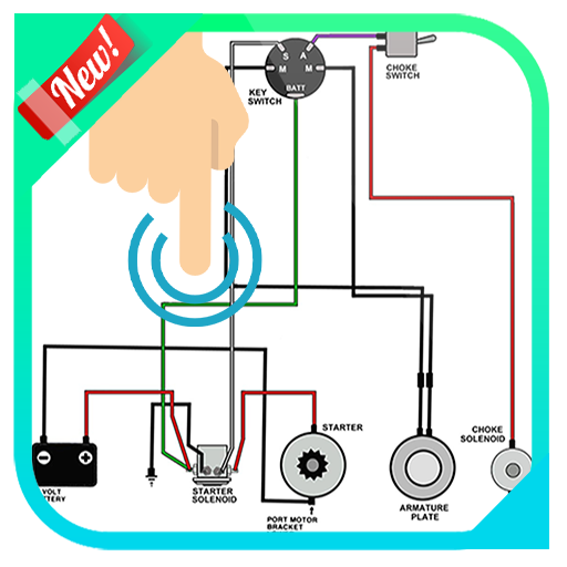 Star Delta Wiring Diagram icon
