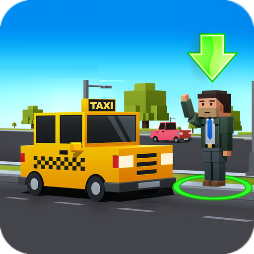 Blocky Pick Me Up - Traffic Drive! icon