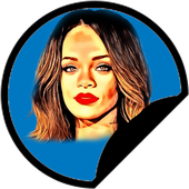 Rihanna Stickers for WhatsApp - WAStickerApps icon