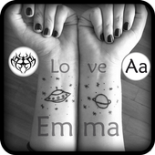 Tattoo My Photos With My Name icon
