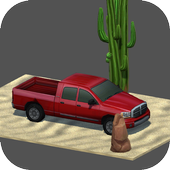 Pixelly Hill Climb Race 3D icon