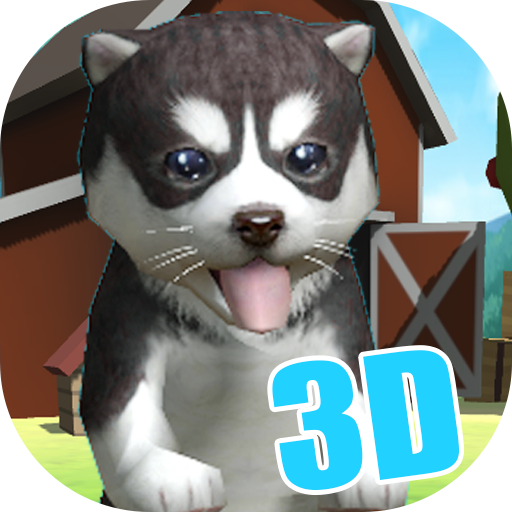 3D Cute Husky Live Wallpaper theme icon