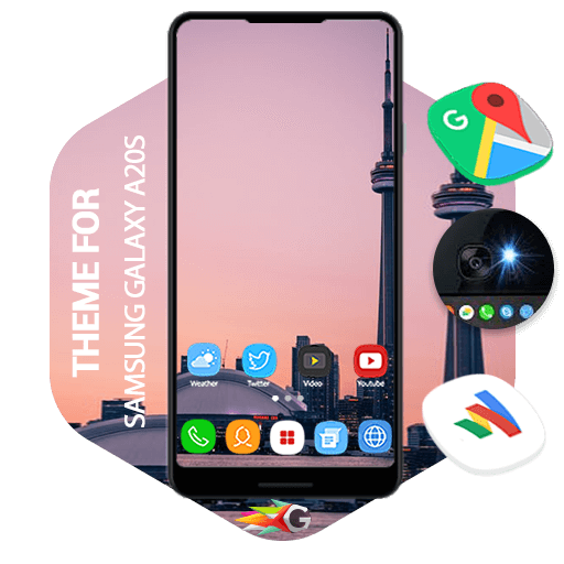 launcher Theme For Galaxy A20s icon