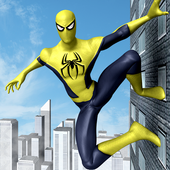 Flying Spider Hero Game 2017: City Battle icon