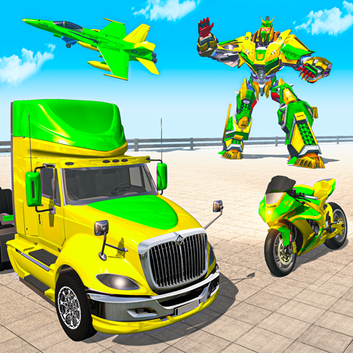 Car Robot Transport Truck Driving Games 2020 icon